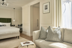 Interior designed bedroom